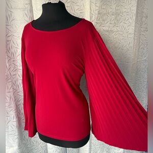 Preston & York Vibrant Red Blouse
